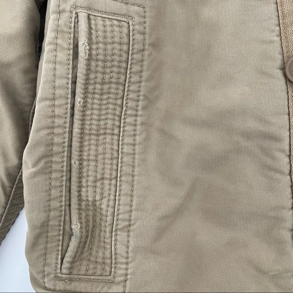 Vintage Abercrombie & Fitch Adirondack Sherpa Lined Work Jacket Coat Mens Medium - Picture 9 of 12